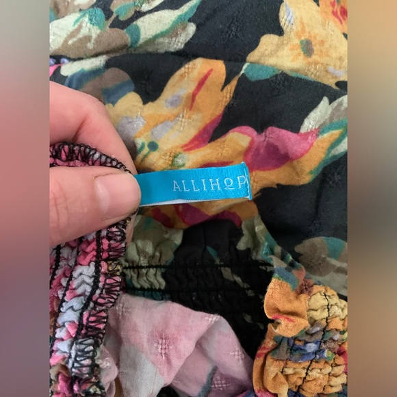 Anthropologie Off the Shoulder Flower Dress - Size XL - Picture 5 of 5